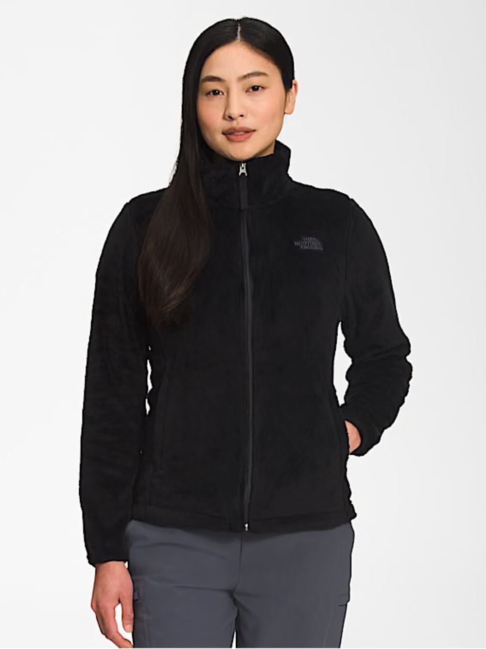 The North Face Women's Black Teddy Fleece Jacket